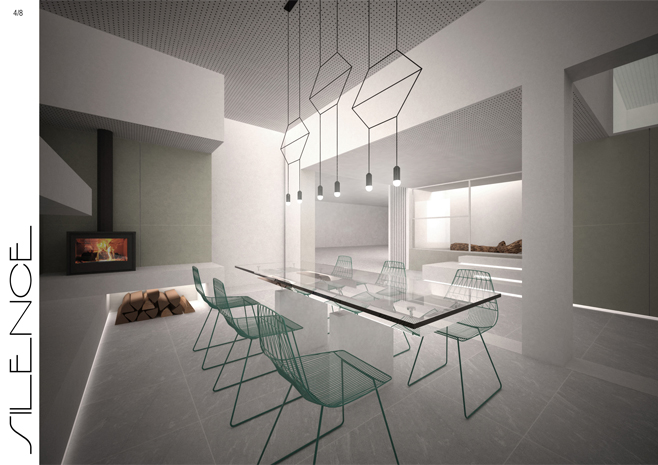 Vista 1 del proyecto Silence de Victor Lusquiños. Arquitecto